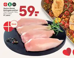 SPAR Gestus Dansk Kyllingebrystfilet tilbud