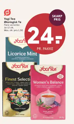 SPAR Yogi Tea Økologisk Te tilbud