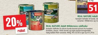 Maxi Zoo REAL NATURE Adult Wilderness vådfoder tilbud