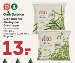 SPAR Grøn Balance Økologiske Grøntsager tilbud