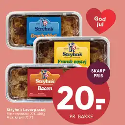 SPAR Stryhn's Leverpostej tilbud