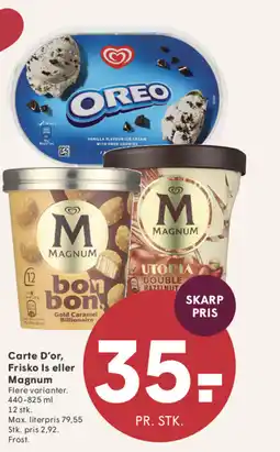 SPAR Carte D'or, Frisko Is eller Magnum tilbud