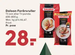 SPAR Daloon Forårsruller tilbud