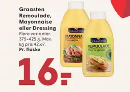 SPAR Graasten Remoulade, Mayonnaise eller Dressing tilbud