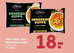 SPAR Mou Okse- eller Hønsekødsuppe tilbud