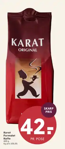 SPAR Karat Formalet Kaffe tilbud