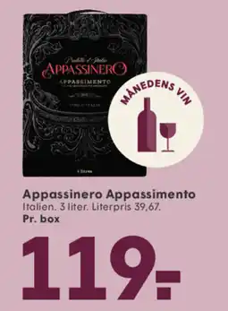 SPAR Appassinero Appassimento tilbud