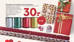 SPAR Gavepapir, Gavemærker eller Gavebånd tilbud