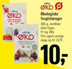 Føtex Økologiske frugtstænger tilbud