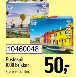 Føtex Puslespil 1000 brikker tilbud