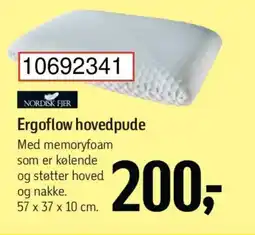 Føtex Ergoflow hovedpude tilbud