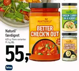 Føtex Naturli' færdigret tilbud