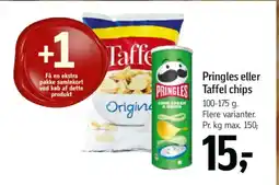 Føtex Pringles eller Taffel chips tilbud