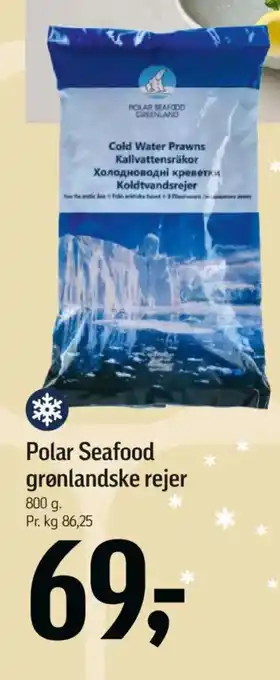 Føtex Polar Seafood grønlandske rejer tilbud