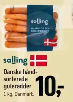 Føtex Danske hånd- sorterede gulerødder tilbud