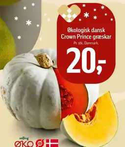 Føtex Økologisk dansk Crown Prince græskar tilbud