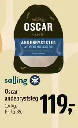 Føtex Salling Oscar andebryststeg tilbud