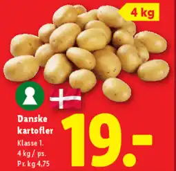 Lidl Danske kartofler tilbud