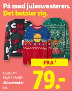 Lidl Julesweater tilbud