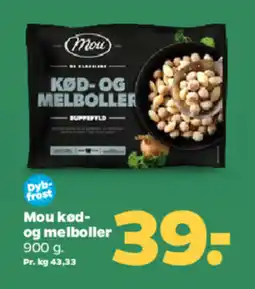 Netto MOU Kød- og melboller tilbud