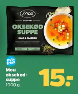 Netto MOU Oksekød- suppe tilbud