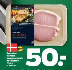 Netto Prenieur danske krogmodnede koteletter tilbud