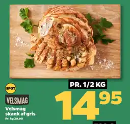 Netto VELSMAG Skank af gris tilbud