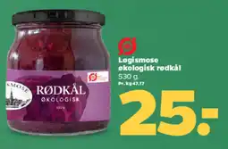 Netto LØGISMOSE Økologisk rødkål tilbud