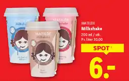 Lidl MATILDE Milkshake tilbud