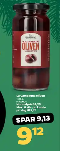 Netto LA CAMPAGNA Oliven tilbud