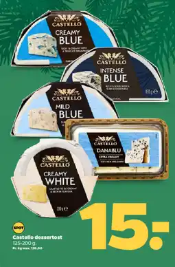 Netto CASTELLO Dessertost tilbud