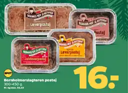 Netto Bornholmerslagteren postej tilbud