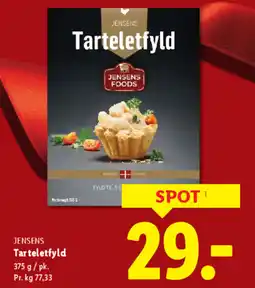 Lidl JENSENS Tarteletfyld tilbud