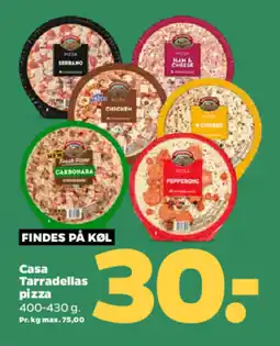 Netto Casa tarradellas pizza tilbud