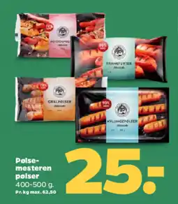 Netto Pølse- mesteren pølser tilbud
