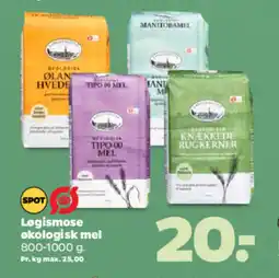 Netto LØGISMOSE Økologisk mel tilbud