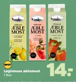 Netto LØGISMOSE Æblemost tilbud