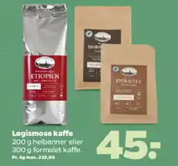 Netto LØGISMOSE Kaffe tilbud