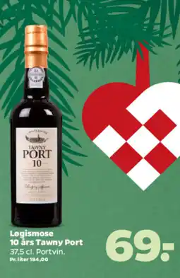 Netto LØGISMOSE 10 års tawny port tilbud