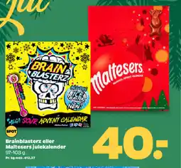 Netto Brainblasterz eller maltesers julekalender tilbud
