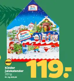 Netto KINDER Julekalender tilbud