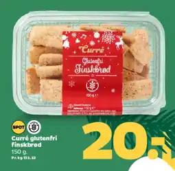 Netto CURRÉ Glutenfri finskbrød tilbud