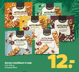Netto SERENO Myslibars 6-pak tilbud