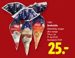 Lidl TOMS Snebolde tilbud
