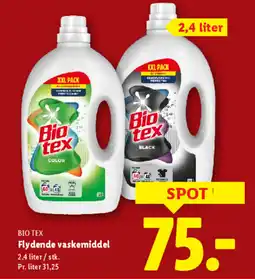 Lidl BIO TEX Flydende vaskemiddel tilbud