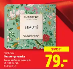 Lidl SUDDENLY Beauté-gaveæske tilbud