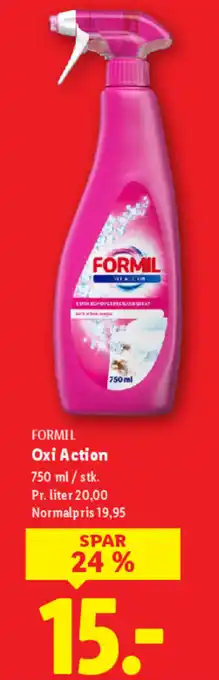 Lidl FORMIL Oxi action tilbud