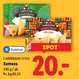 Lidl CARIBBEAN STYLE Samosa tilbud