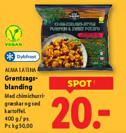 Lidl ALMA LATINA Grøntsags- blanding tilbud
