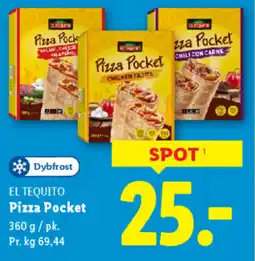 Lidl EL TEQUITO Pizza pocket tilbud